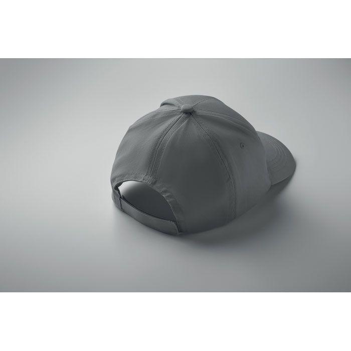 MO1447-07Buzz 5-Panel-Baseball-Cap_ grau