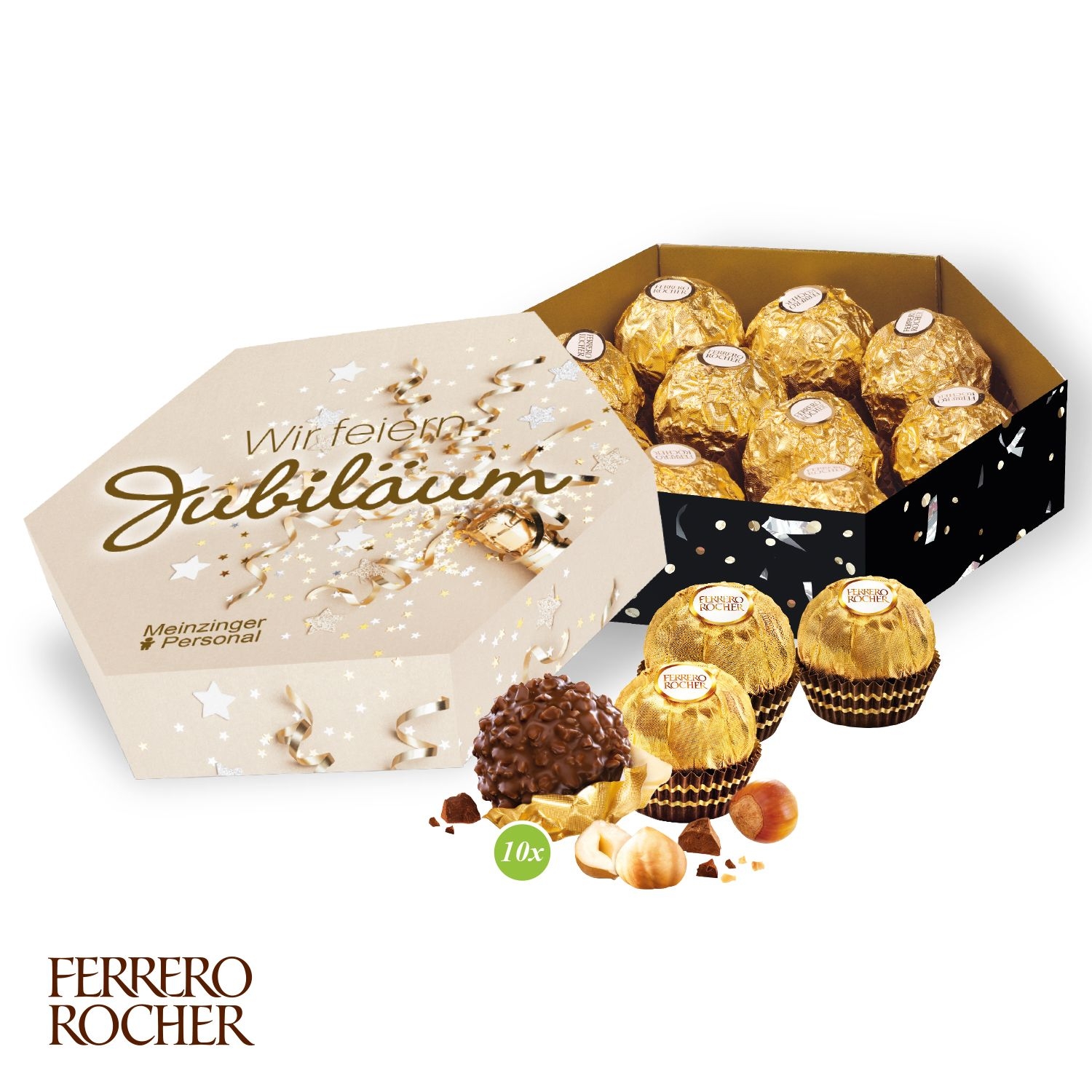 CD91060-01Suesse Praesentbox Maxi mit FERRERO Rocher_ Ferrero Rocher