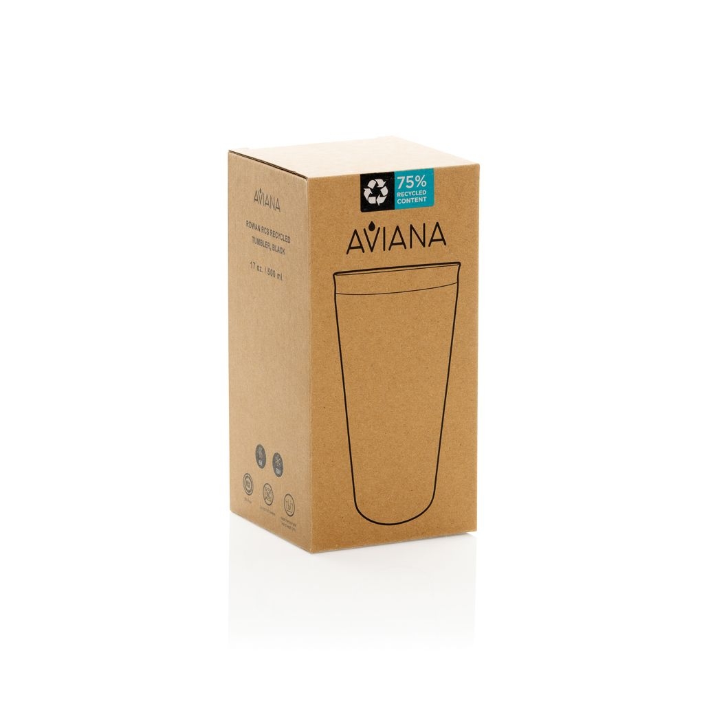XD101950-001Aviana™ Rowan RCS recycelter Thermobecher 500ml_ schwarz