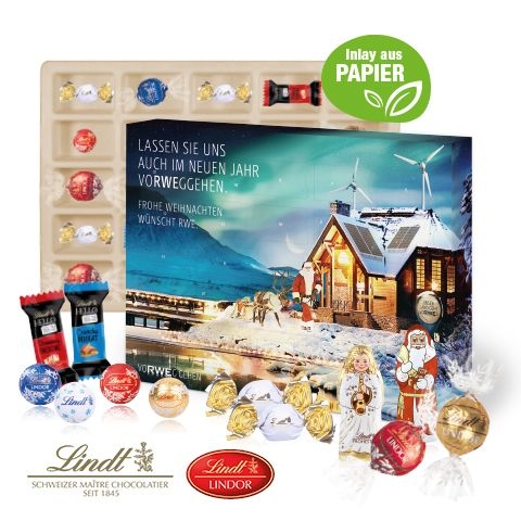 CD55401-02Adventskalender Lindt _Premium Selection_ Individuelles Motiv