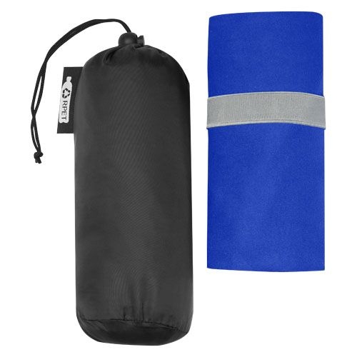 PF127012-3Pieter ultraleichtes und schnell trocknendes Handtuch aus rPET 130 x 80 cm_ processblau