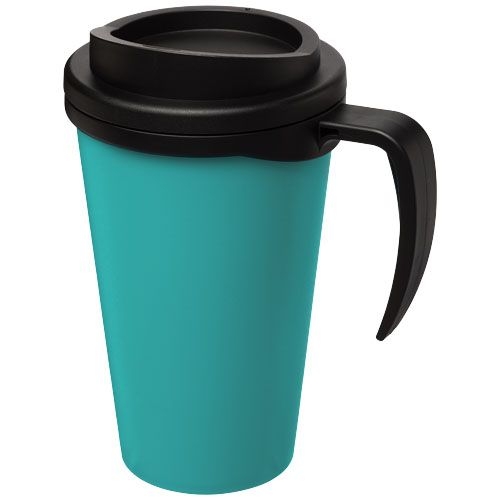 PF210004-22Americano® Grande 350 ml Isolierbecher_ aquablau_schwarz PF210004-22Americano® Grande 350 ml Isolierbecher_ aquablau_schwarz