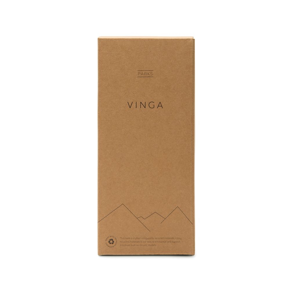XDV43009-25VINGA Parks Flasche aus RCS rec. Stainless-Steel_ 400ml_ navy blau