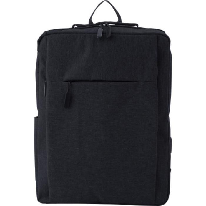 GI864735-01Polyester _600D_ Rucksack Carlito_ Schwarz GI864735-01Polyester _600D_ Rucksack Carlito_ Schwarz