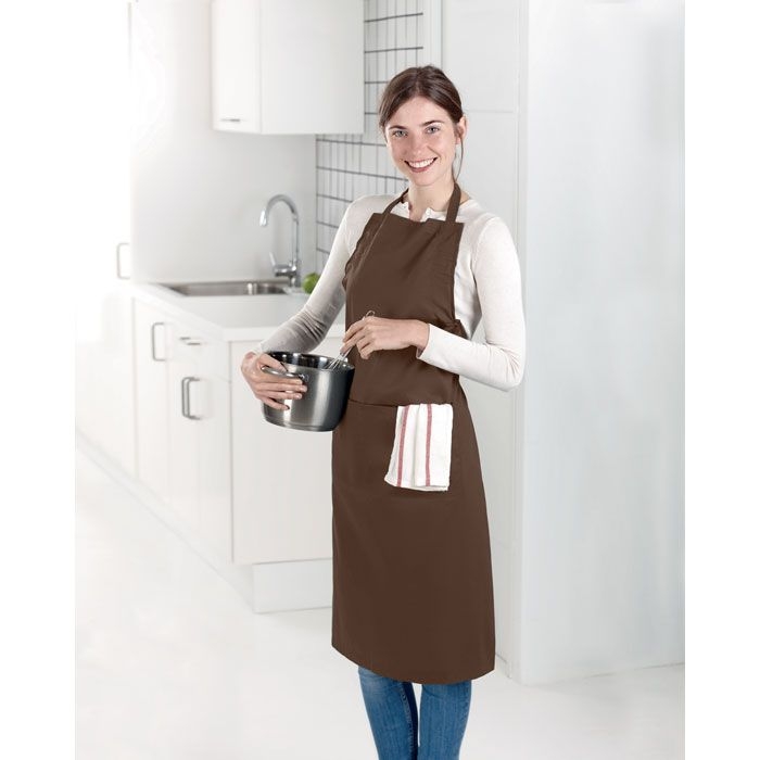 MO8441-41Fitted Kitab Kuechenschuerze_ schokolade