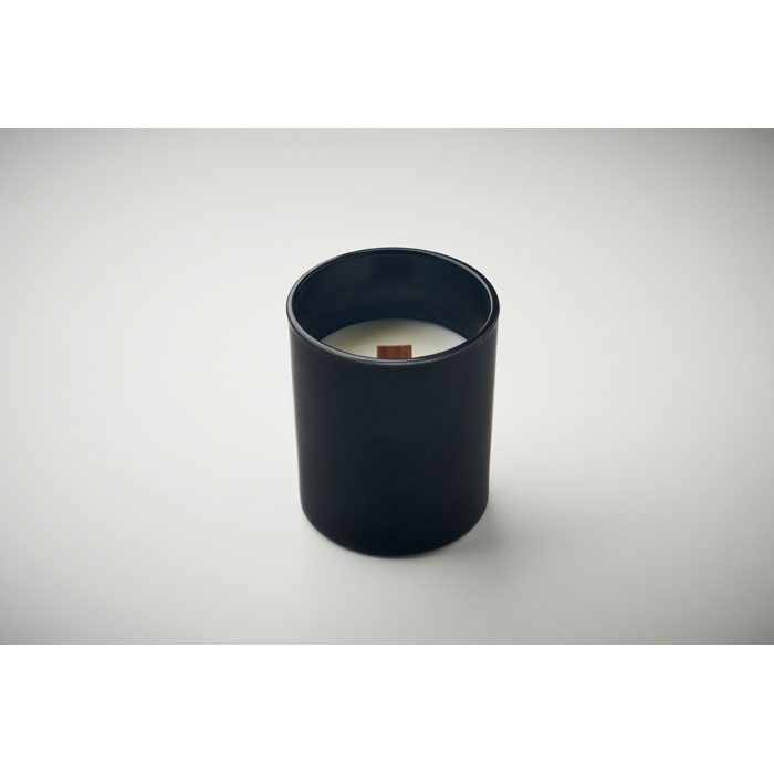 MO2708-03Kivas Wood Kerze aus Pflanzenwachs 80 g_ schwarz