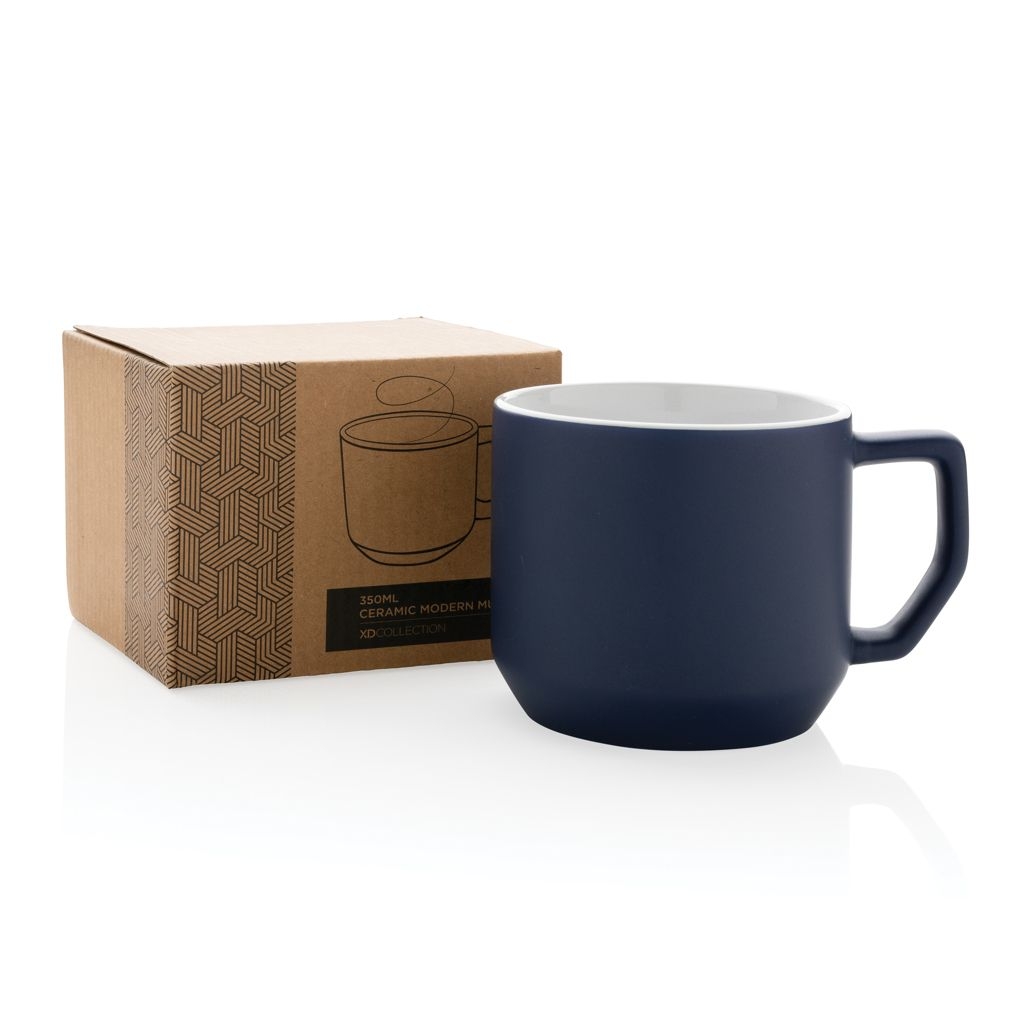 XDP434.04-5Moderne Keramiktasse_ 350ml_ navy blau