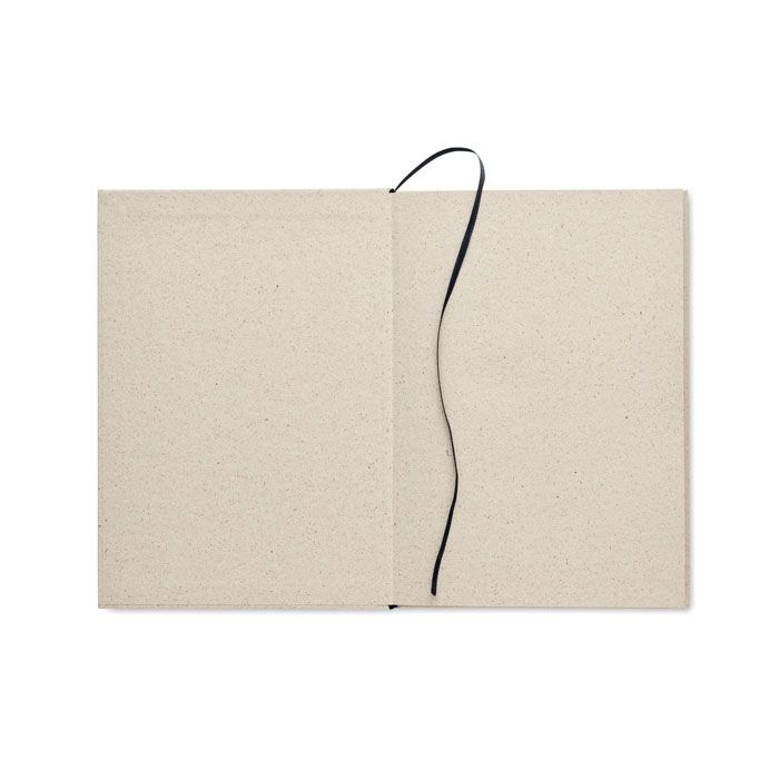 MO6542-13Grass Notes DIN A5 Notizbuch Graspapier_ Beige