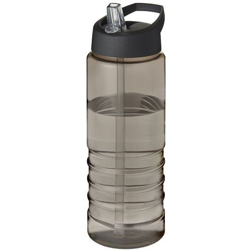 PF210877-3H2O Active® Treble 750 ml Sportflasche mit Ausgussdeckel_ charcoal_schwarz PF210877-3H2O Active® Treble 750 ml Sportflasche mit Ausgussdeckel_ charcoal_schwarz