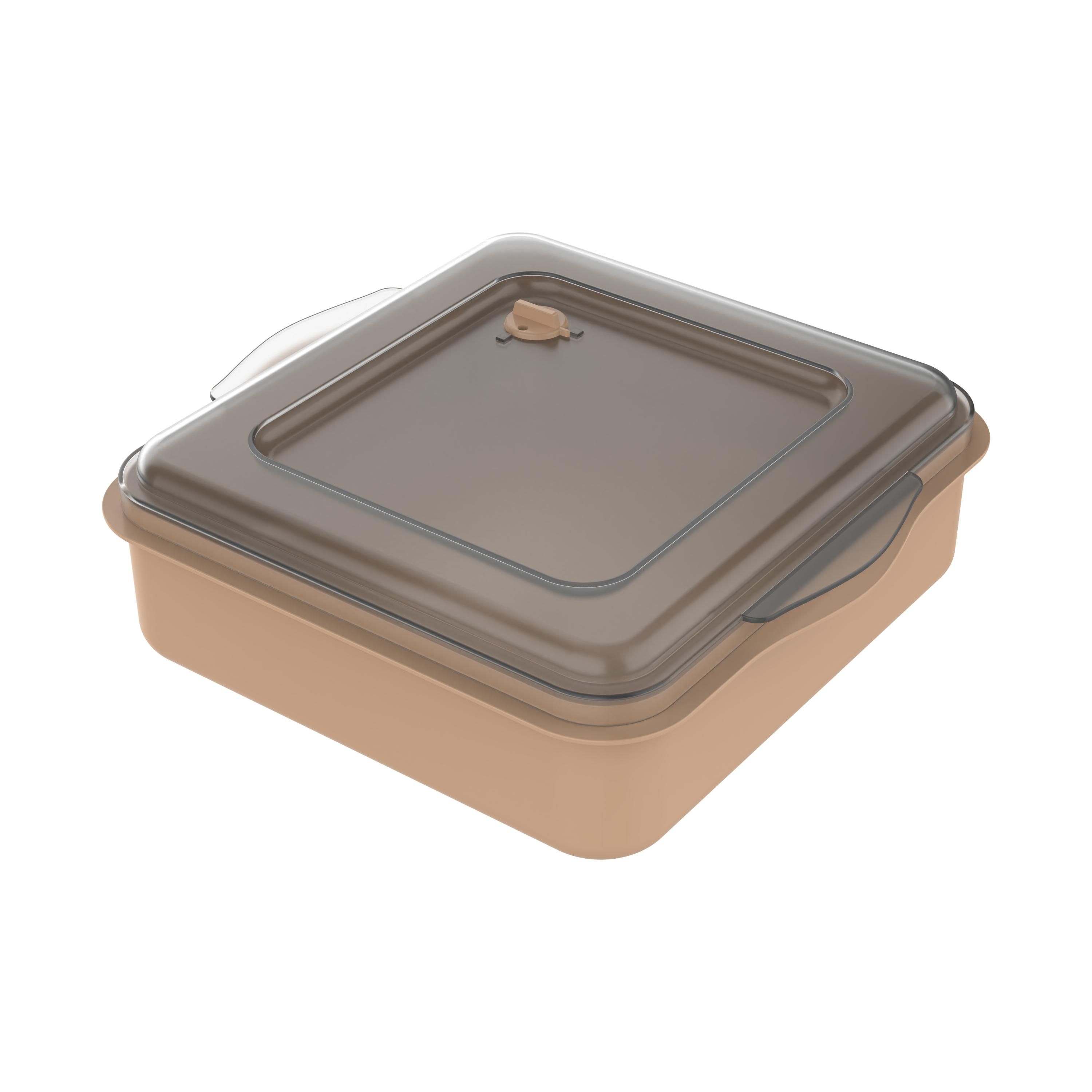 EL05200-2Universalbox „ToGo“_ bestaendiges braun_ transparent