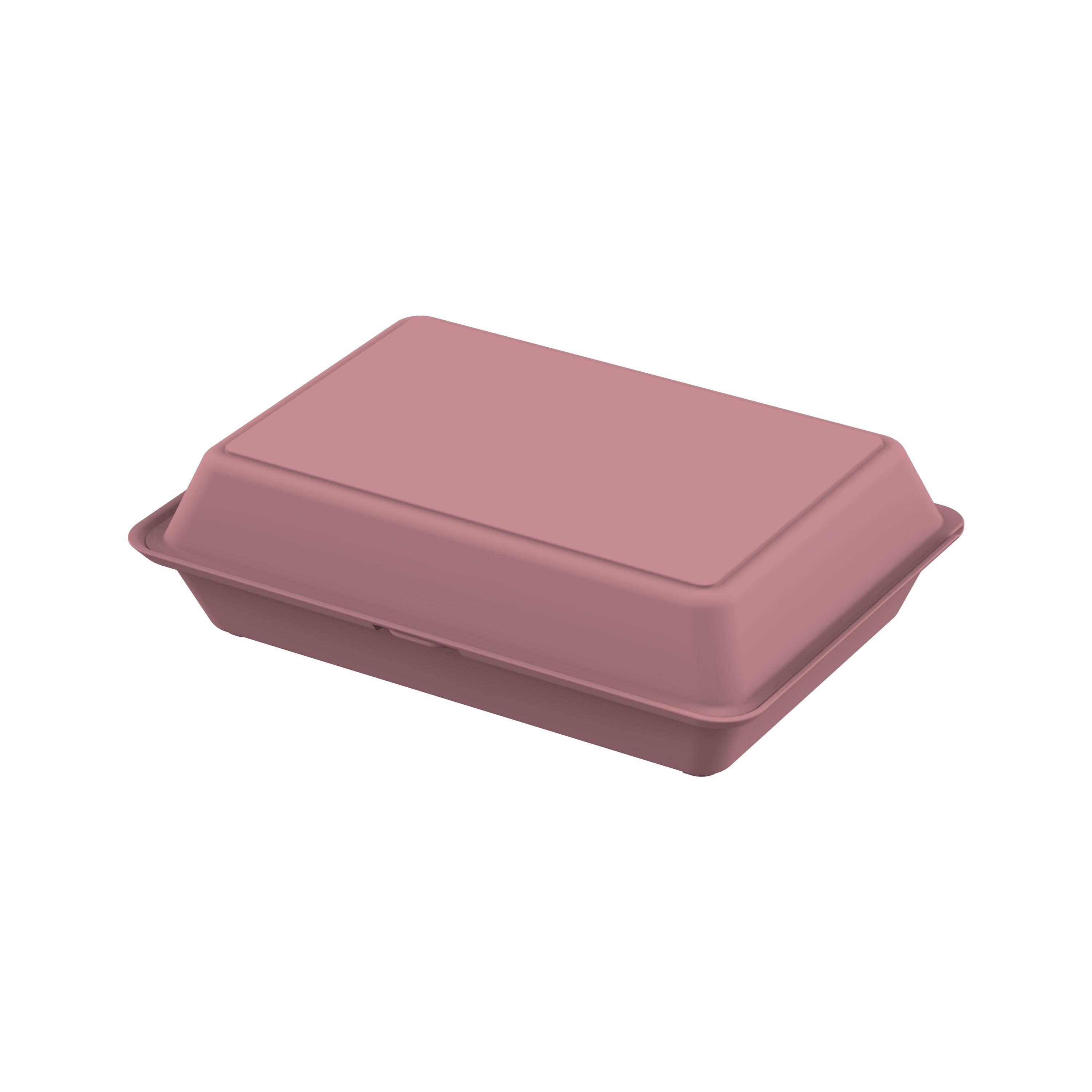 EL01928-4Menuebox _ToGo_ XL_ ohne Trennstege_ raffiniertes rot