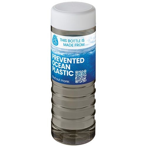 PF210481-2H2O Active® Eco Treble 750 ml Sportflasche mit Drehdeckel_ kohle_weiss