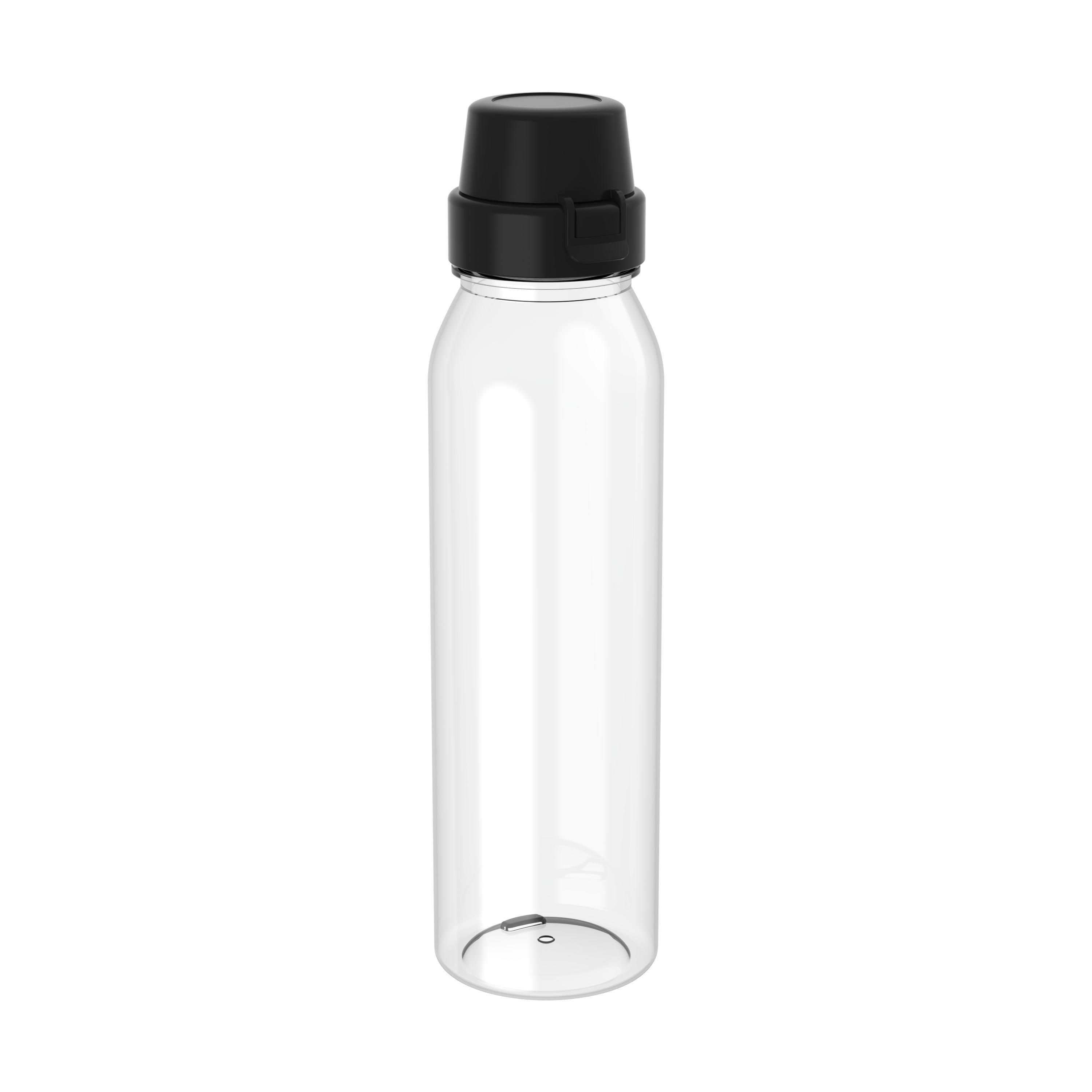 EL02232-1Trinkflasche Active _School_ 650 ml_ RENEW_ transparent_ schwarz