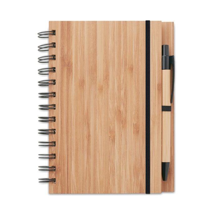 MO9435-40Bambloc Notizbuch Bambusdeckel_ Holz