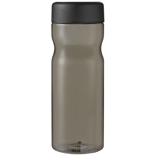 H2O Active® Eco Base 650 ml Sportflasche mit Drehdeckel, kohle,schwarz