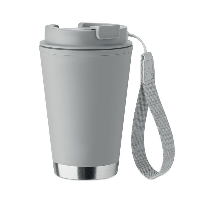 MO2596-07Topiz Doppelwandiger Becher 300 ml_ grau
