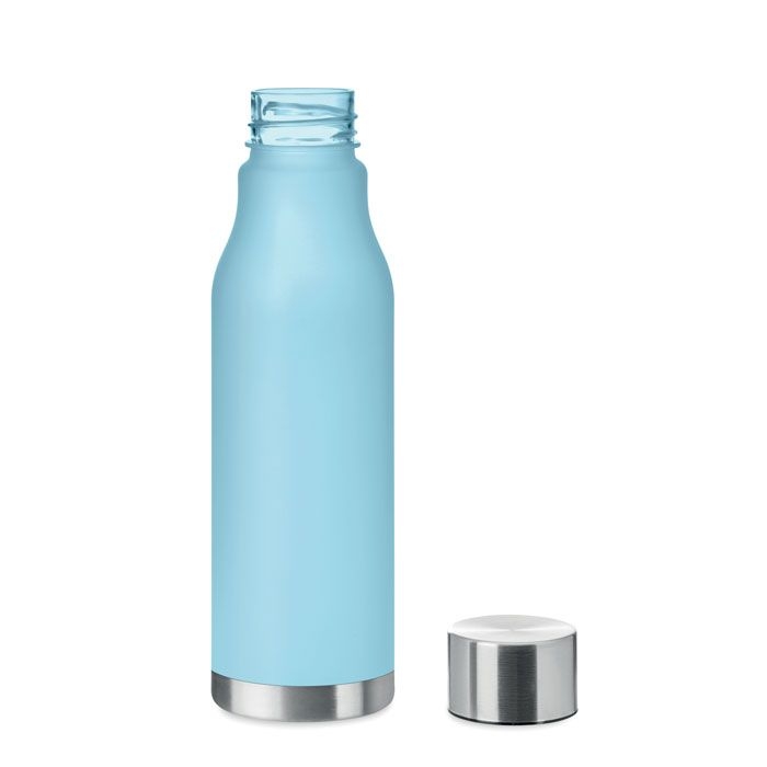 MO6237-52Glacier Rpet Trinkflasche RPET 600ml_ Transparent Hellblau
