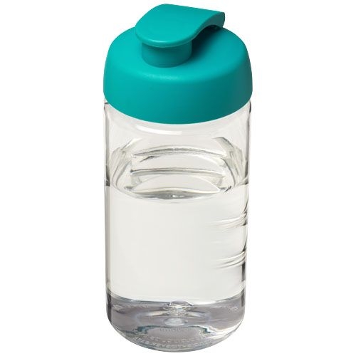 PF210050-6H2O Active® Bop 500 ml Sportflasche mit Klappdeckel_ transparent_aquablau PF210050-6H2O Active® Bop 500 ml Sportflasche mit Klappdeckel_ transparent_aquablau