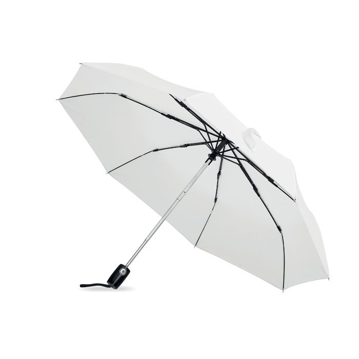 MO8780-06Gentlemen Windbestaendiger Regenschirm 21”_ weiss