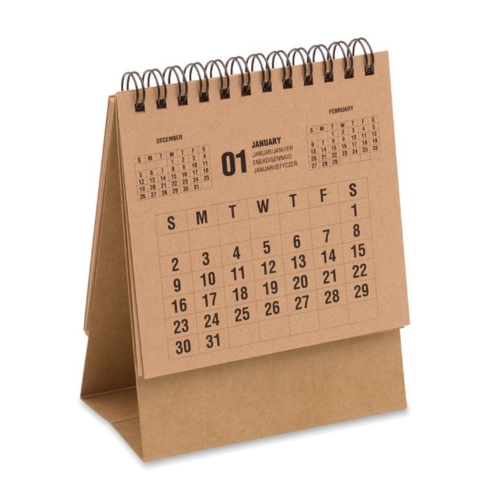 MO3223-13Years 4-Jahres-Tischkalender_ beige
