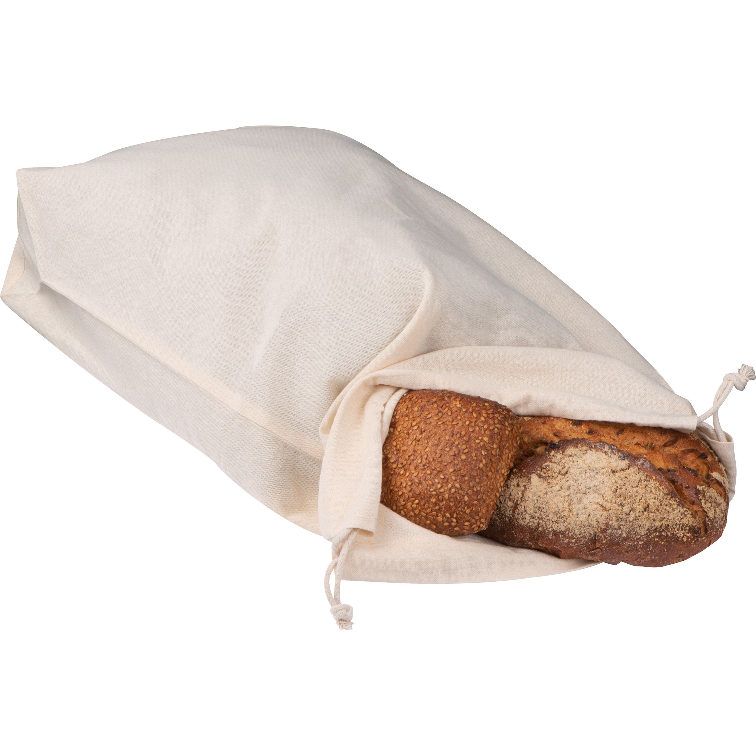 MA61477-06Baumwollsaeckchen fuer Brot  OLIVIERO_ weiss