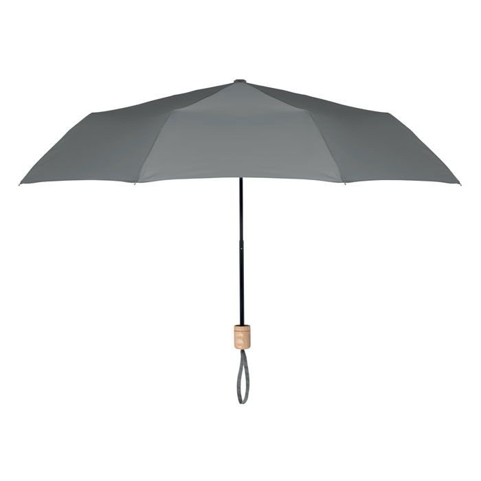 MO9604-07Tralee Faltbarer Regenschirm_ Grau