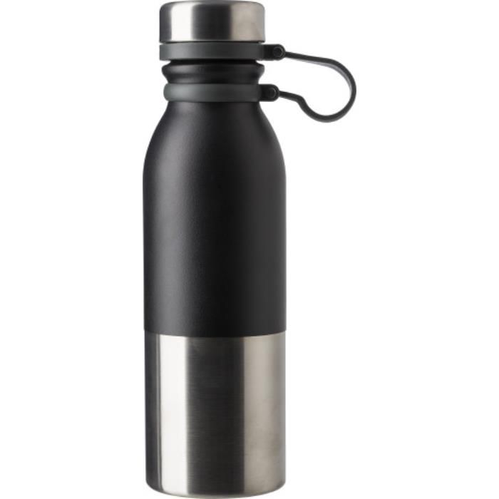 GI738371-01Edelstahlflasche _600 ml_ Will_ Schwarz GI738371-01Edelstahlflasche _600 ml_ Will_ Schwarz