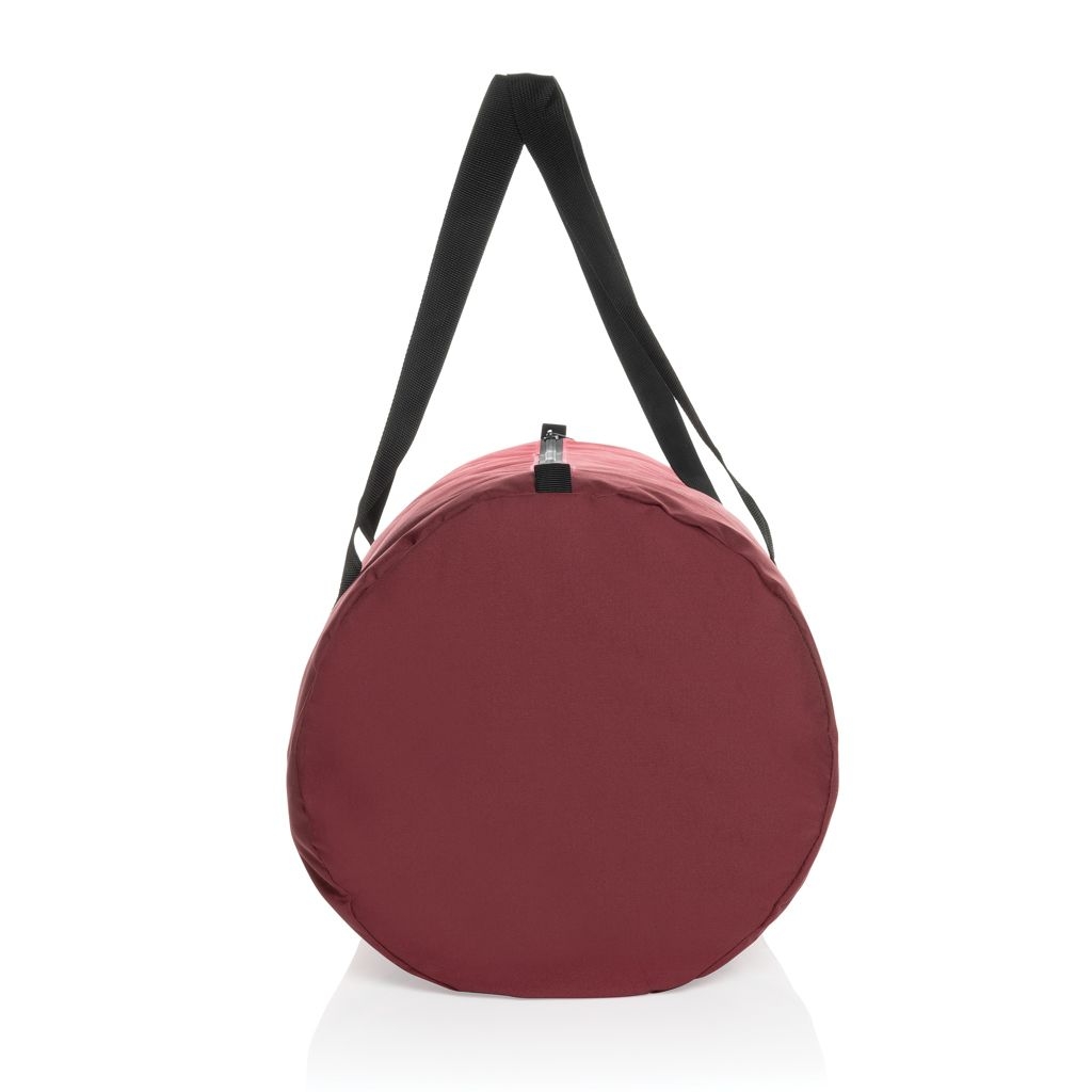 XDP763.18-04Dillon AWARE™ RPET faltbare Sporttasche_ rot
