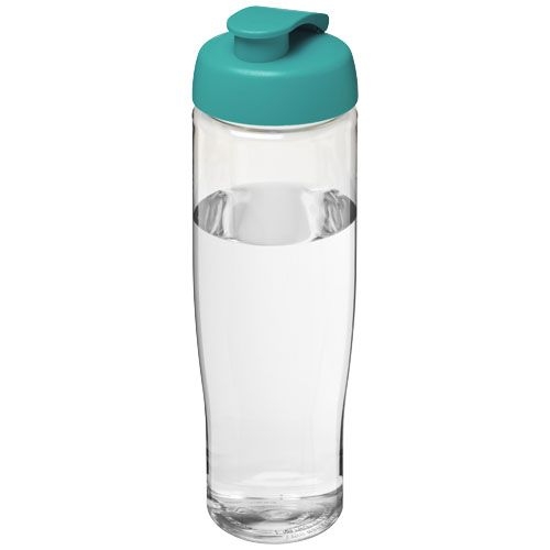 PF210040-6H2O Active® Tempo 700 ml Sportflasche mit Klappdeckel_ transparent_aquablau PF210040-6H2O Active® Tempo 700 ml Sportflasche mit Klappdeckel_ transparent_aquablau