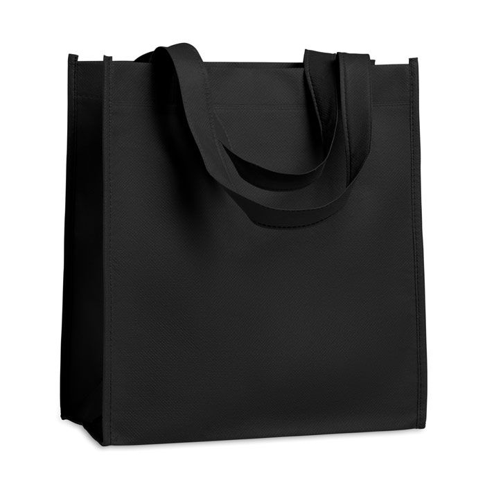 MO8959-03Apo Bag Non Woven Shopping Tasche_ Schwarz