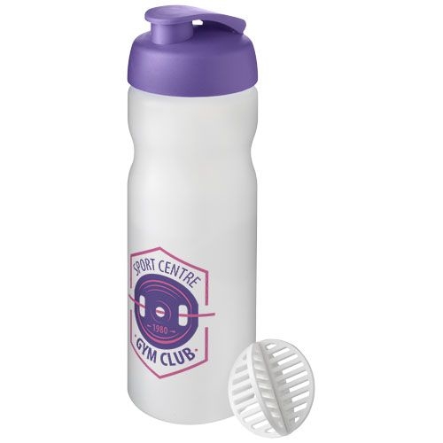 PF210703-4Baseline Plus 650 ml Shakerflasche_ lila_klar mattiert