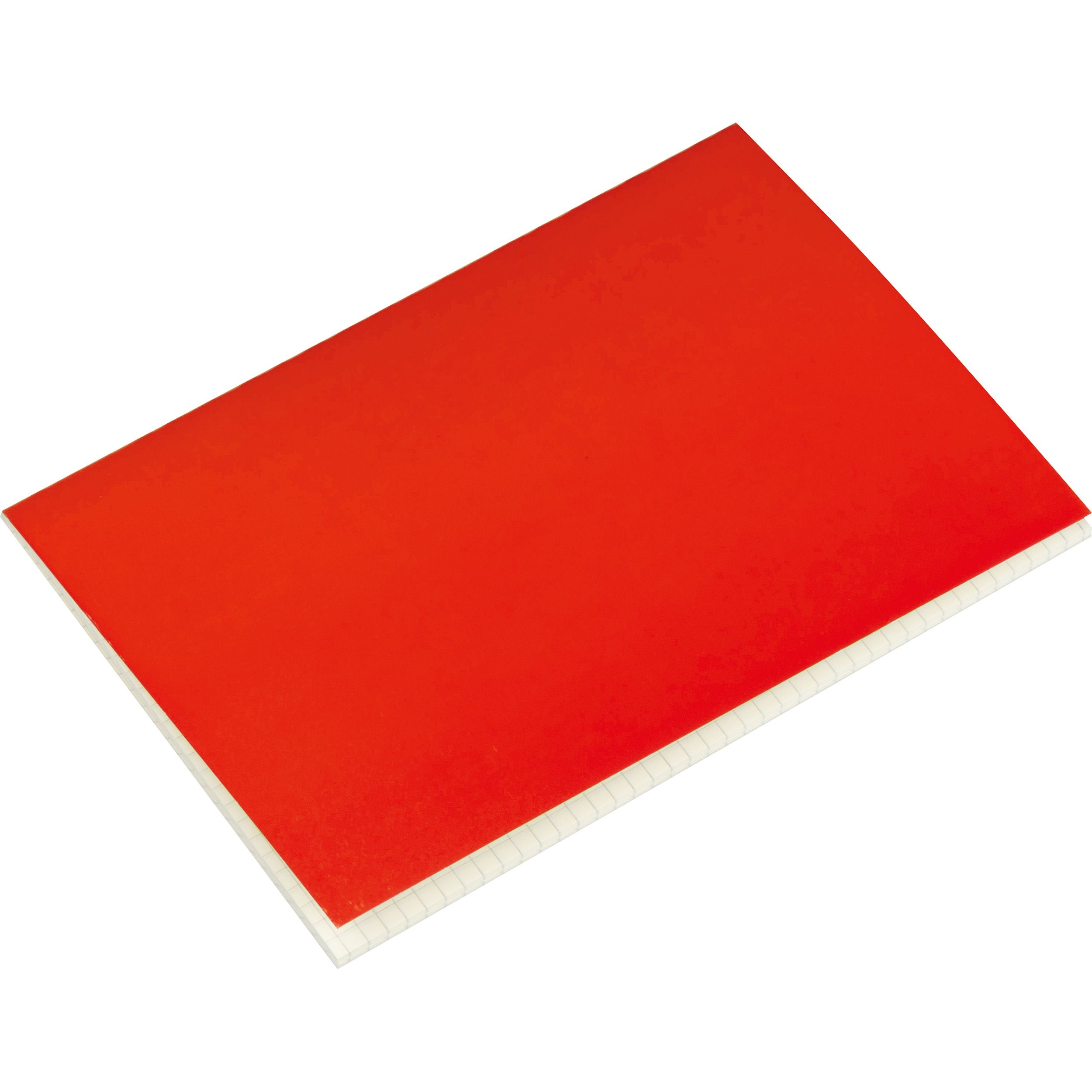 MA23258-05A5 Notizbuch mit karierten Blaettern SILAS_ rot