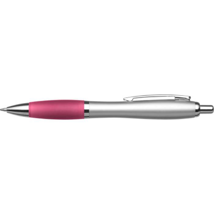 GI3011-17Kugelschreiber aus Kunststoff Cardiff_ Rosa