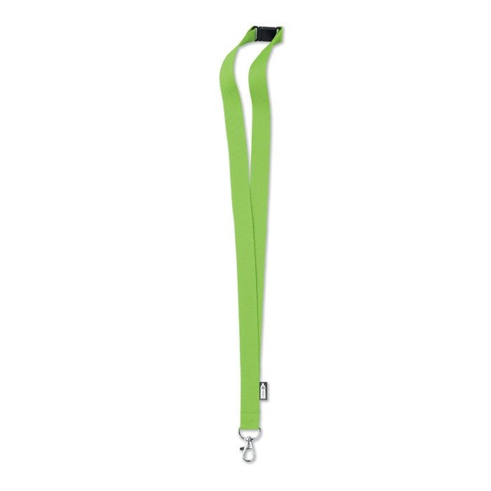 MO6100-48Lany Rpet Lanyard RPET 20mm_ limettengruen MO6100-48Lany Rpet Lanyard RPET 20mm_ limettengruen