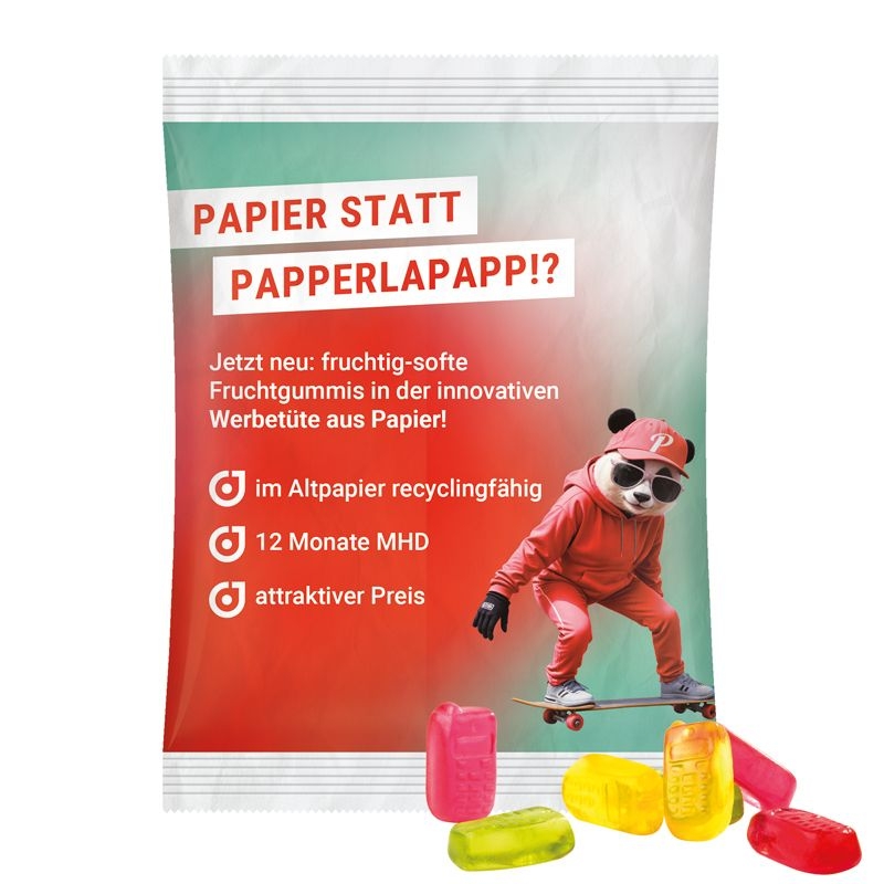 JG18064-4Maxituete 50 g Trolli Fruchtgummi Standardformen_ Handy_ weiss