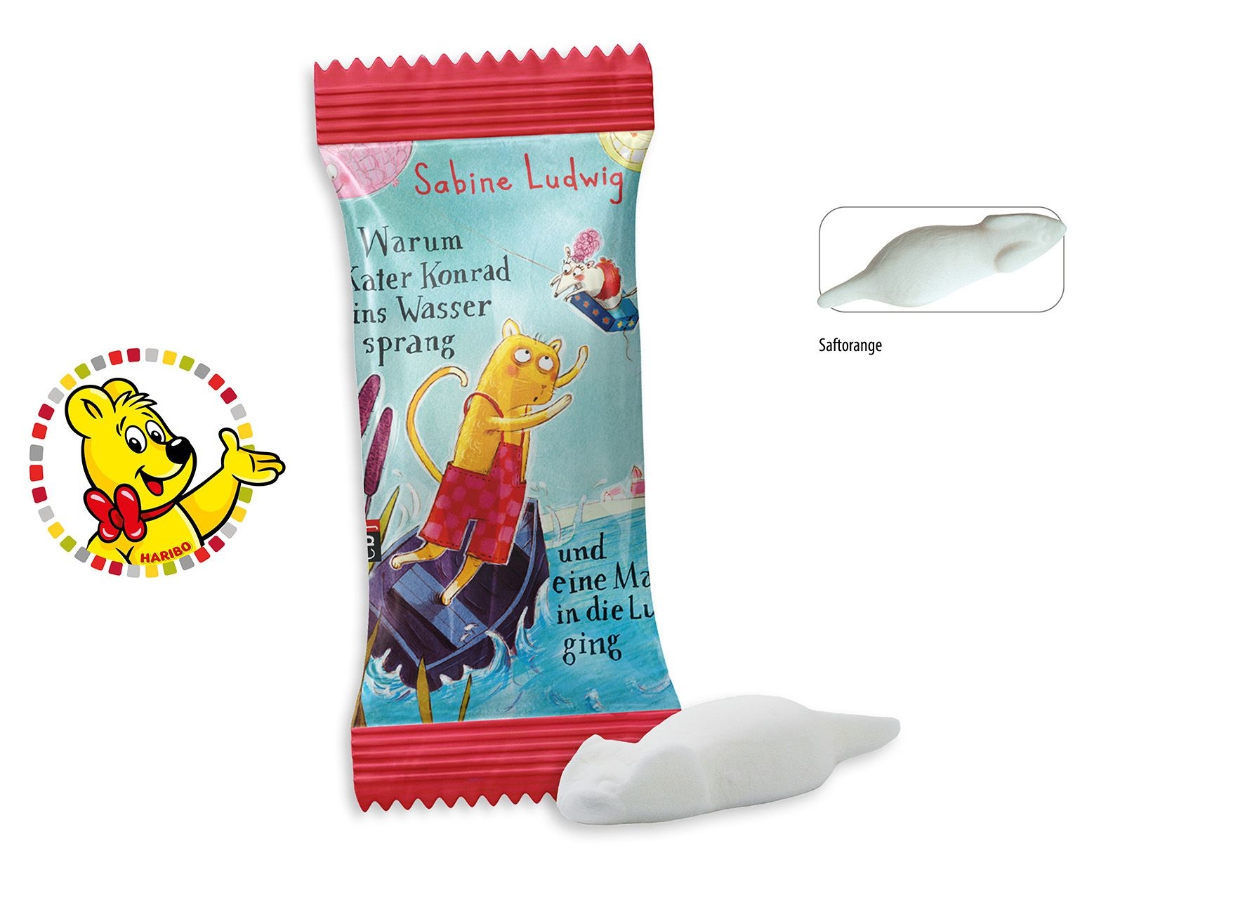 SW0120-2HARIBO Weisse Maus Werbetuete_HARIBO Weisse Maus_ Folie transparent