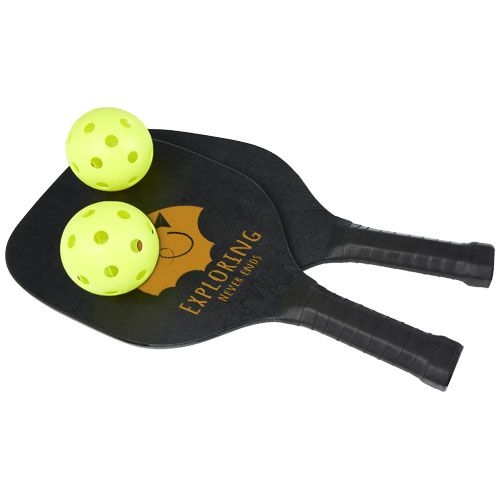 PF127019-1Enrique Paddelballset im Netzbeutel_ schwarz