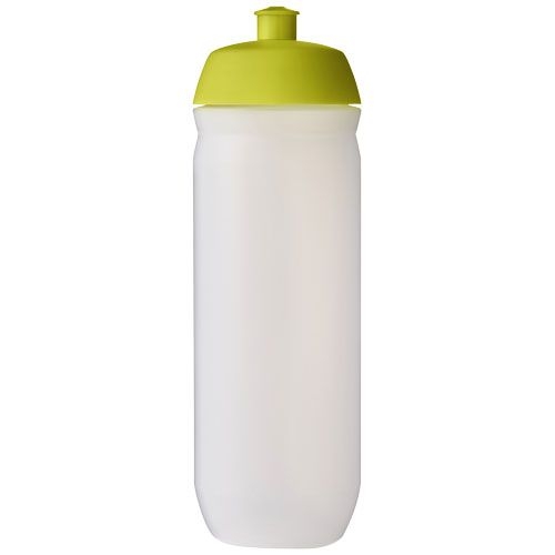 PF210442-10HydroFlex™ Clear 750 ml Squeezy Sportflasche_ Lindgruen_klar mattiert