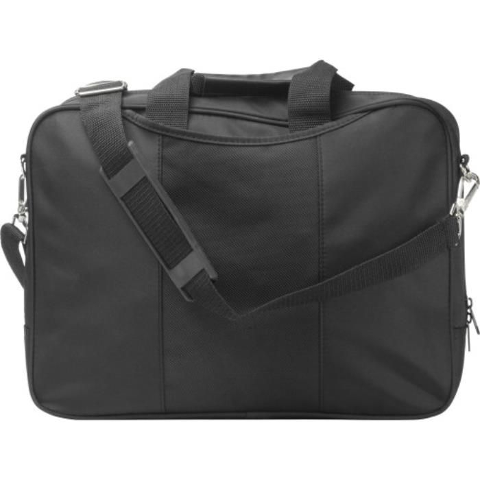 Laptoptasche aus Mikrofaser Shaun, Schwarz