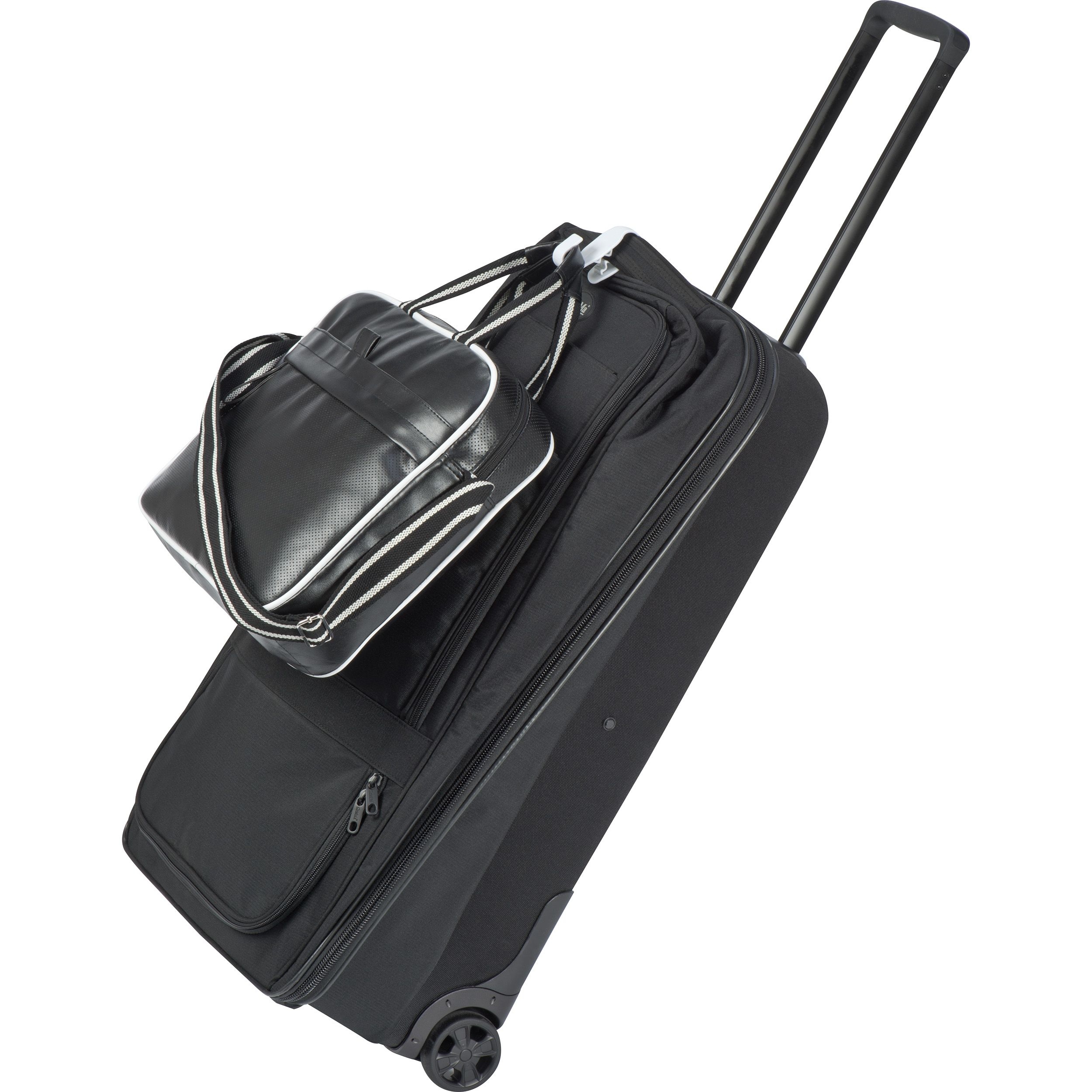 MA61769-06Taschenhalter aus Kunststoff fuer Trolleys_ weiss