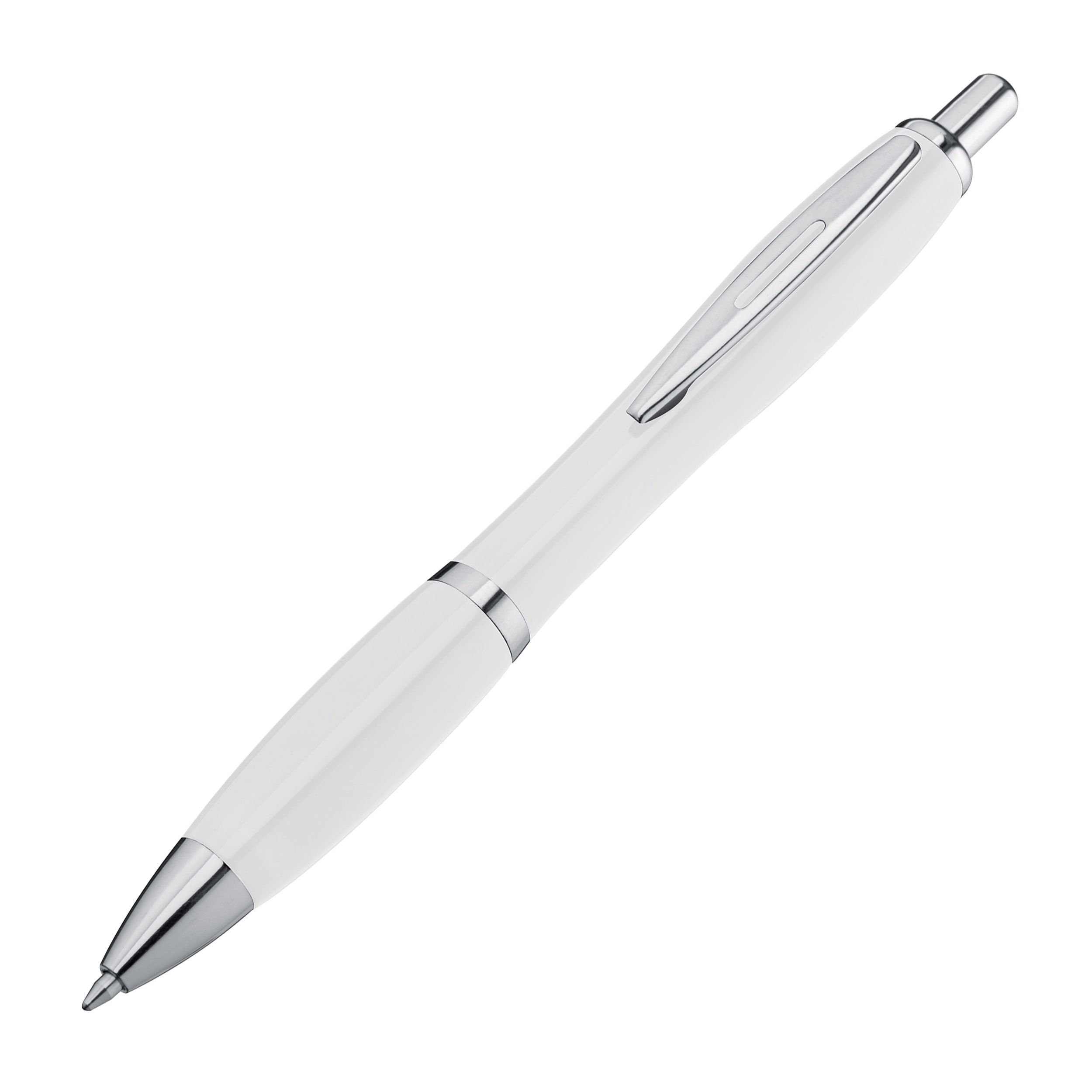 MA11679-06Kunststoffkugelschreiber vollfarbig _ weiss MA11679-06Kunststoffkugelschreiber vollfarbig _ weiss