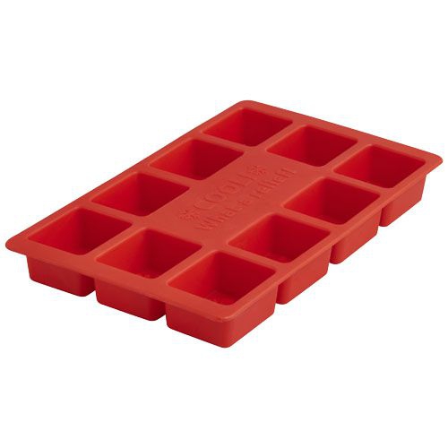 Chill individuell gestaltbarer Eiswürfelbehälter, rot