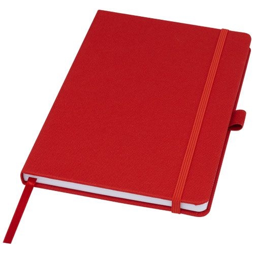 PF107763-2Honua A5 Notizbuch aus recyceltem Papier mit Cover aus recyceltem PET_ rot PF107763-2Honua A5 Notizbuch aus recyceltem Papier mit Cover aus recyceltem PET_ rot