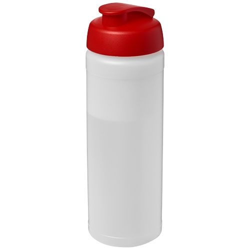 PF210070-19Baseline® Plus 750 ml Flasche mit Klappdeckel_ transparent_rot PF210070-19Baseline® Plus 750 ml Flasche mit Klappdeckel_ transparent_rot