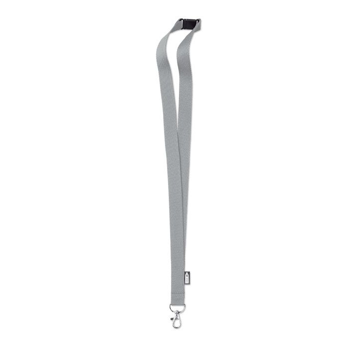 MO6100-07Lany Rpet Lanyard RPET 20mm_ grau