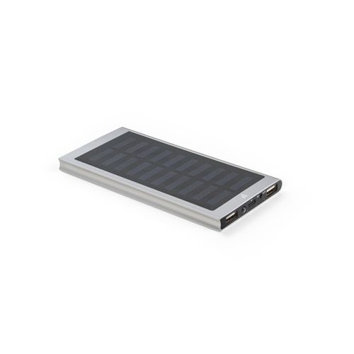 ST97137-127CLERK Powerbank_ satinsilber
