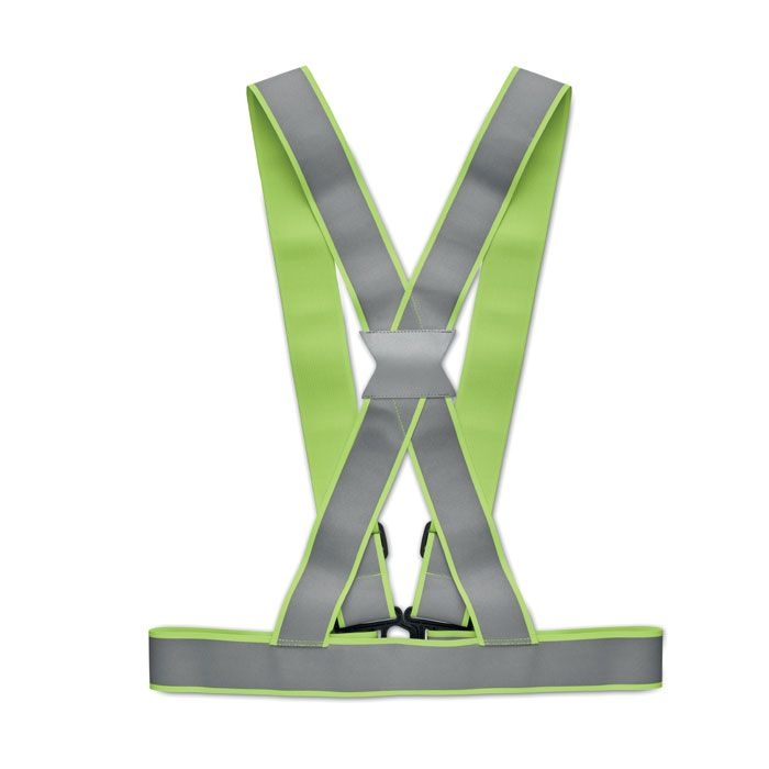 MO2405-68Allvisible_ Reflektierende Guertelweste B3_ neon gruen