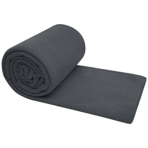 PF113331-4Huggy Fleecedecke mit Huelle 220 × 250 cm_ grau