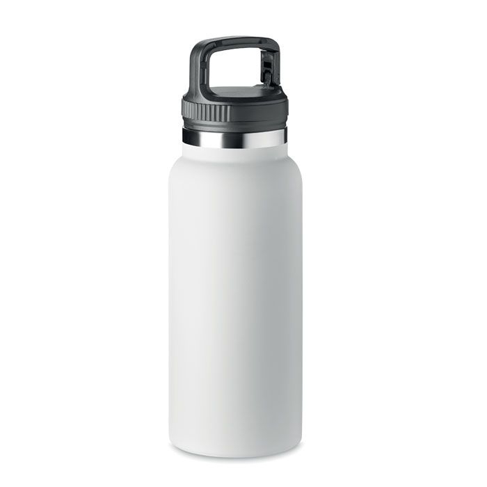 MO6773-06Cleo Large Doppelwandige Flasche 970 ml_ Weiss