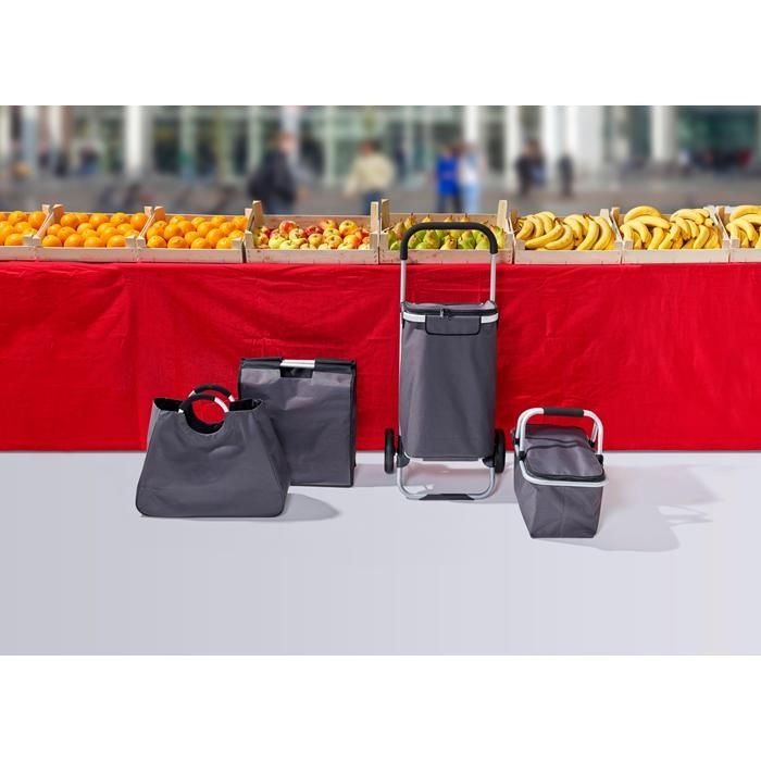 GI7510-08Einkaufskorb aus Polyester Cassian_ rot